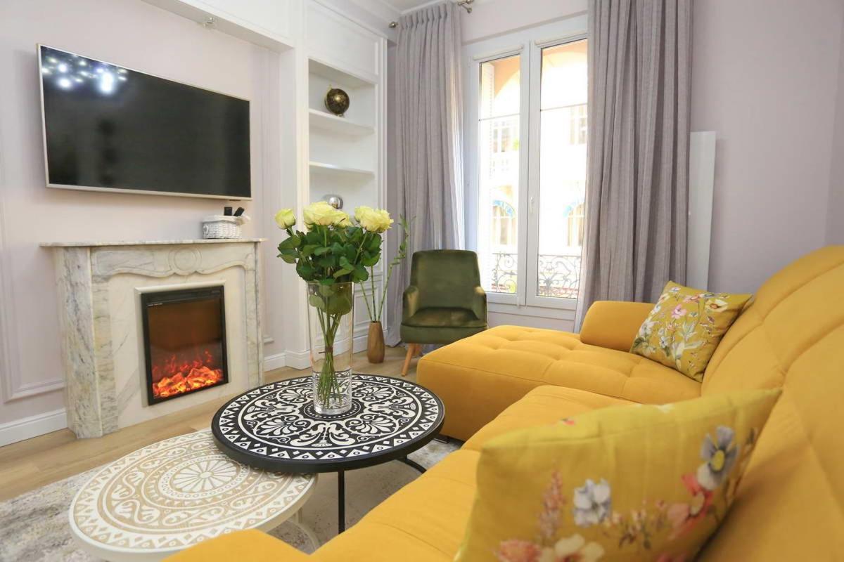 Appartamento Luxe Negresco Nizza Esterno foto